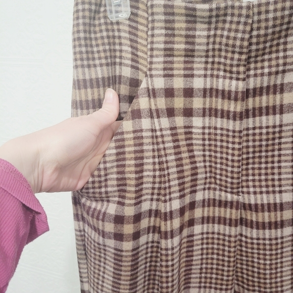 Wilfred Chambery cashmere wool plaid trouser - Picture 5 of 10